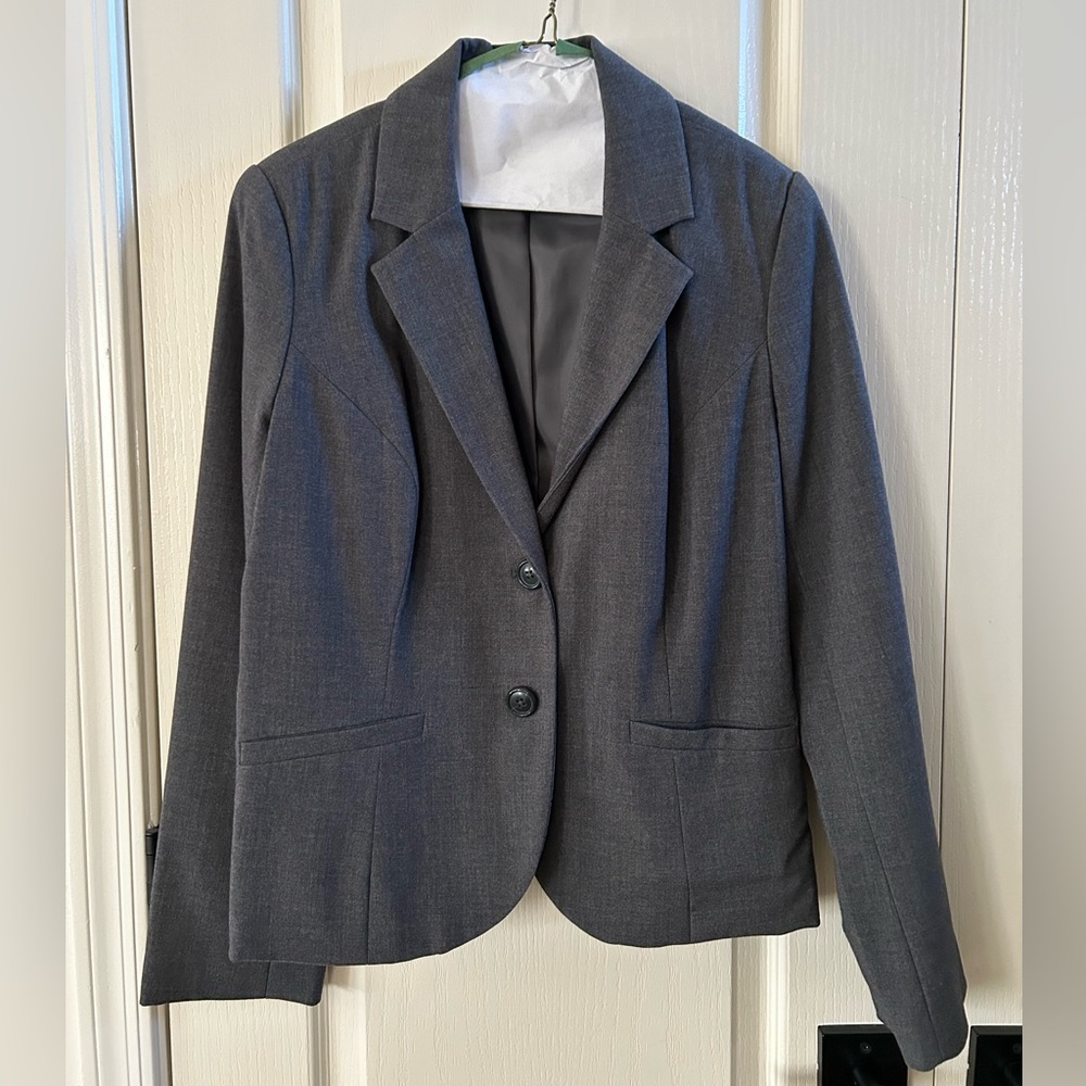 212 Collection Charcoal Blazer